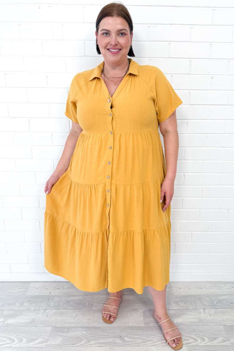 Alyssa Midi Dress - Summer Brights - Image 45