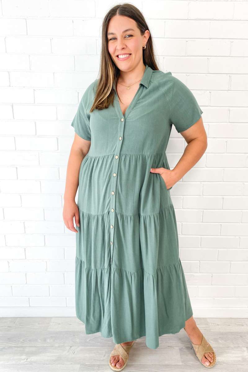 Alyssa Midi Dress - Summer Brights - Image 57
