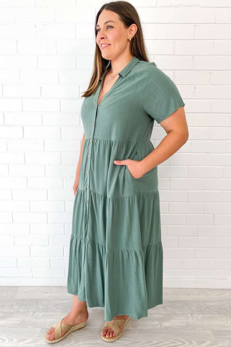 Alyssa Midi Dress - Summer Brights - Image 54
