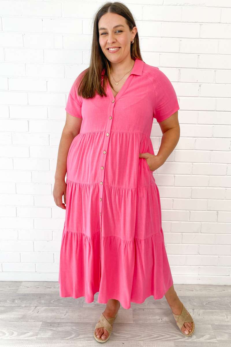 Alyssa Midi Dress - Summer Brights - Image 118