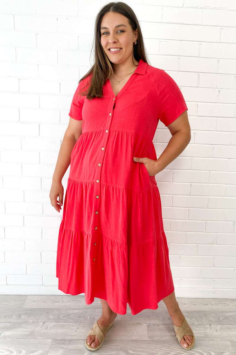 Alyssa Midi Dress - Summer Brights - Image 8