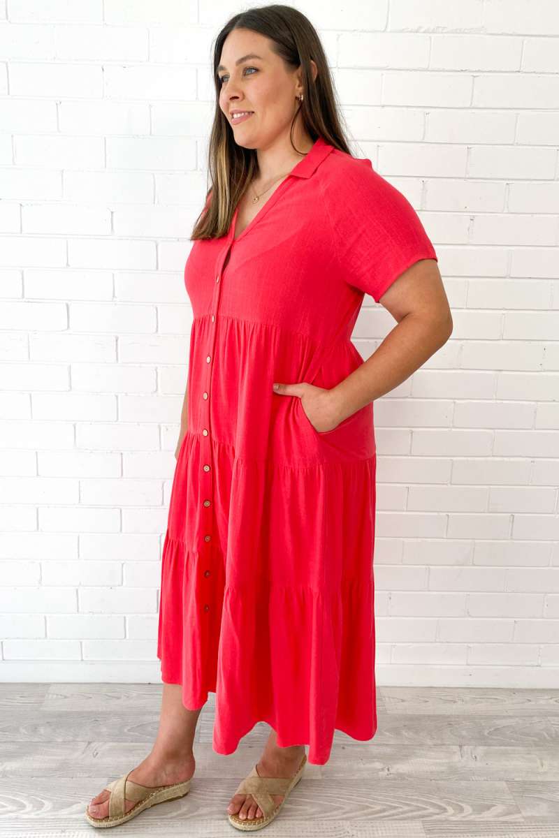 Alyssa Midi Dress - Summer Brights - Image 9