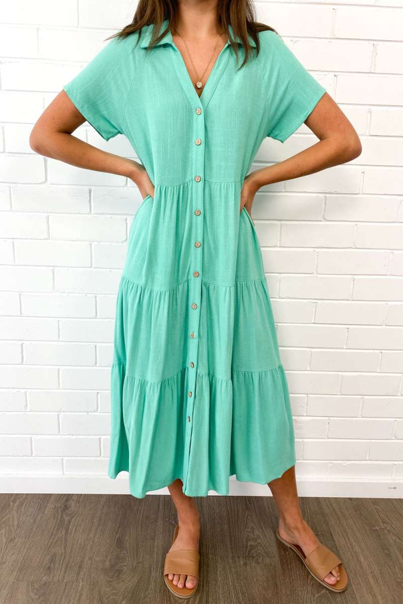 Alyssa Midi Dress - Summer Brights - Image 101