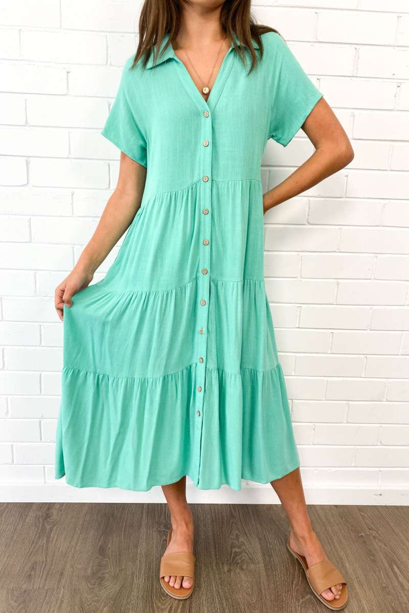 Alyssa Midi Dress - Summer Brights - Image 100