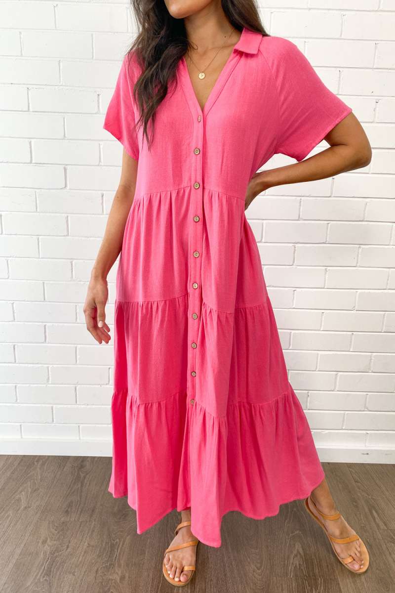 Alyssa Midi Dress - Summer Brights - Image 117