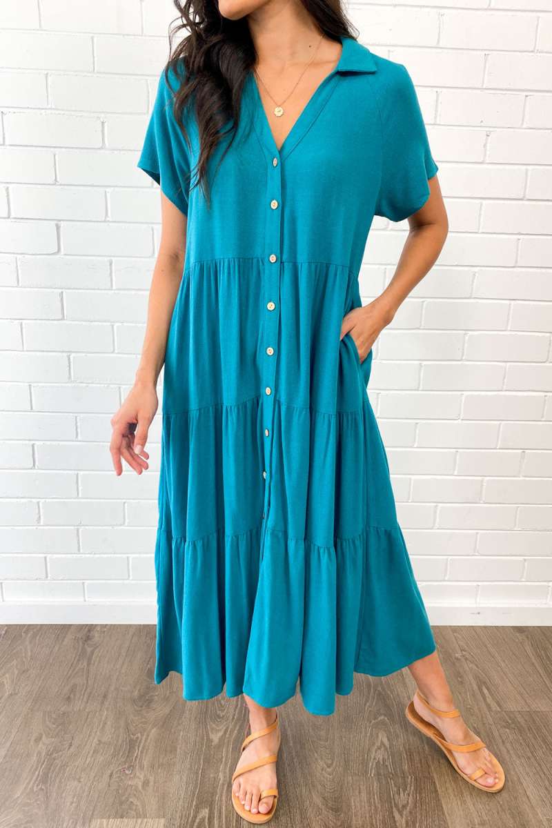 Alyssa Midi Dress - Summer Brights - Image 49