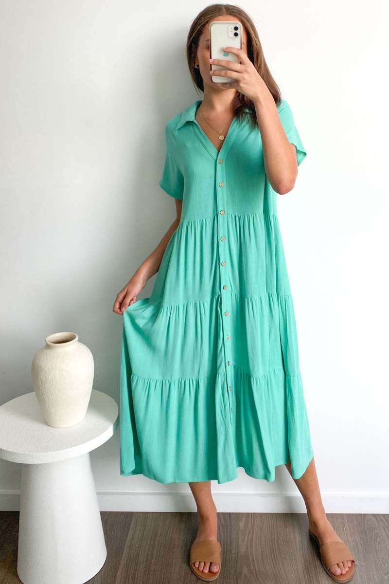 Alyssa Midi Dress - Summer Brights - Image 106