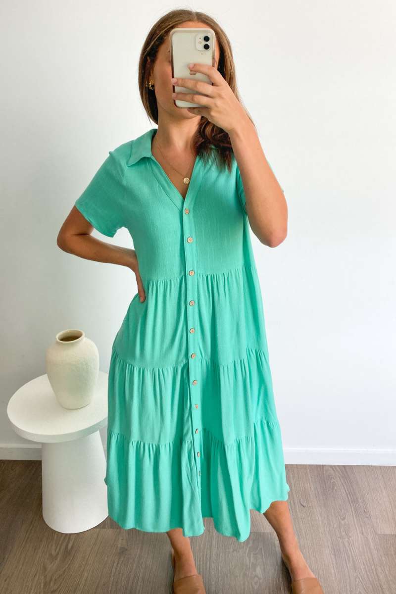 Alyssa Midi Dress - Summer Brights - Image 107