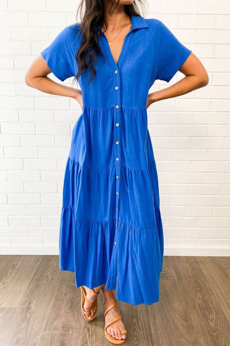 Alyssa Midi Dress - Summer Brights - Image 87