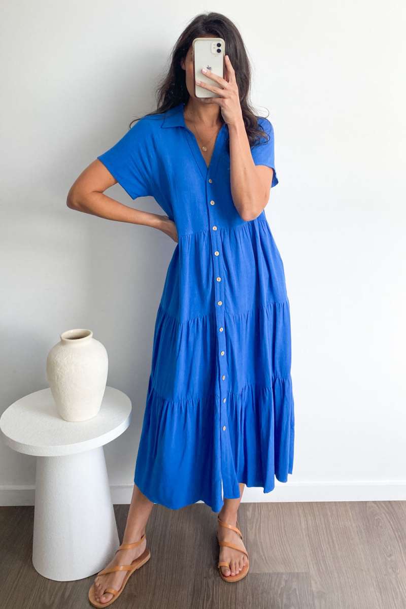 Alyssa Midi Dress - Summer Brights - Image 92