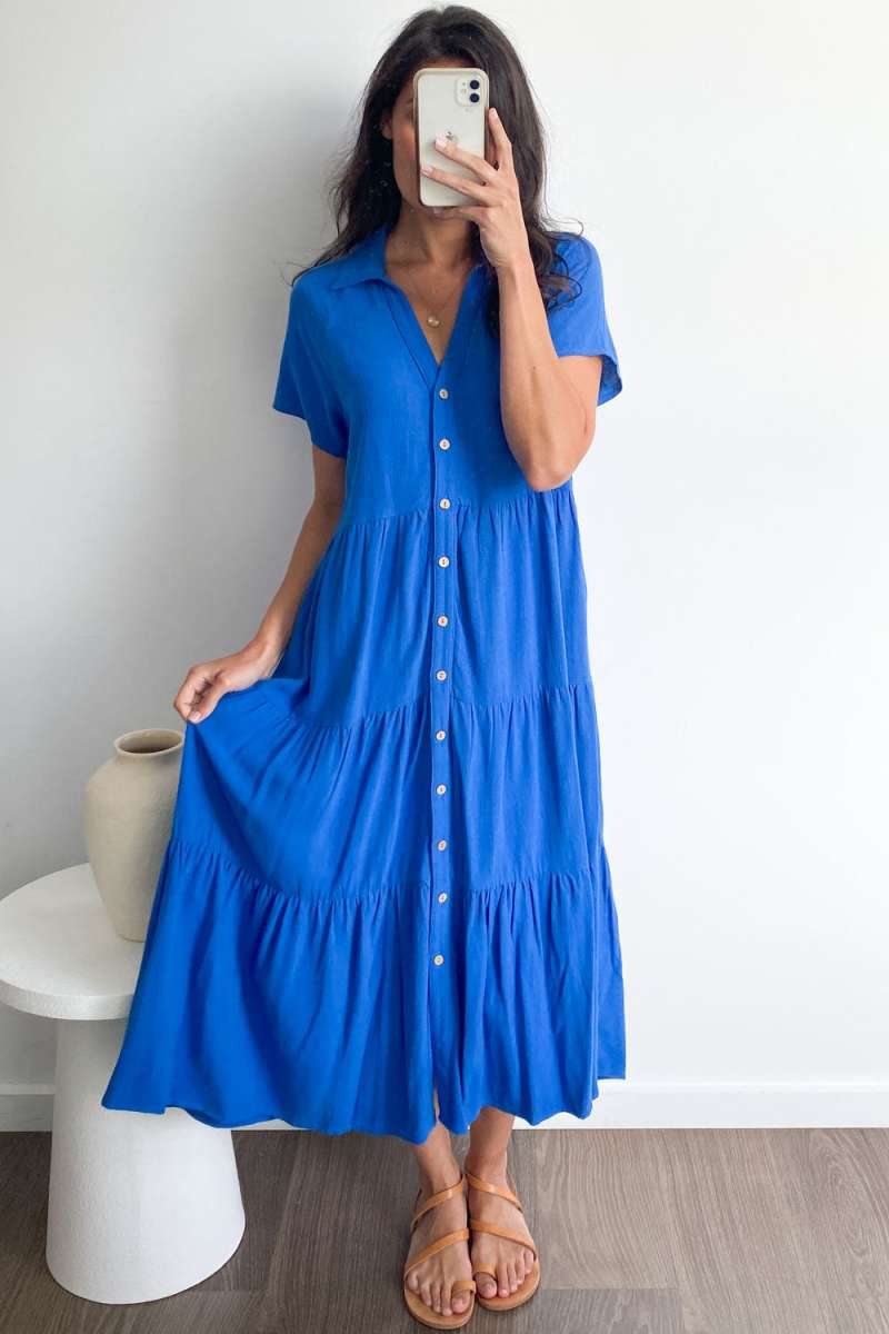 Alyssa Midi Dress - Summer Brights - Image 93
