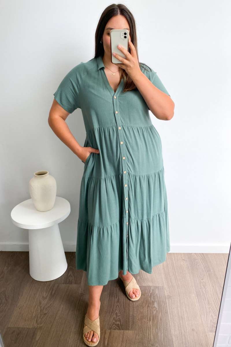 Alyssa Midi Dress - Summer Brights - Image 56