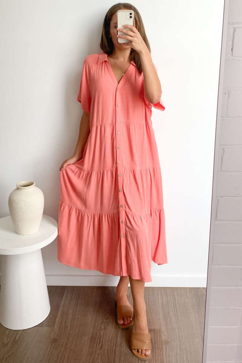 Alyssa Midi Dress - Summer Brights - Image 86