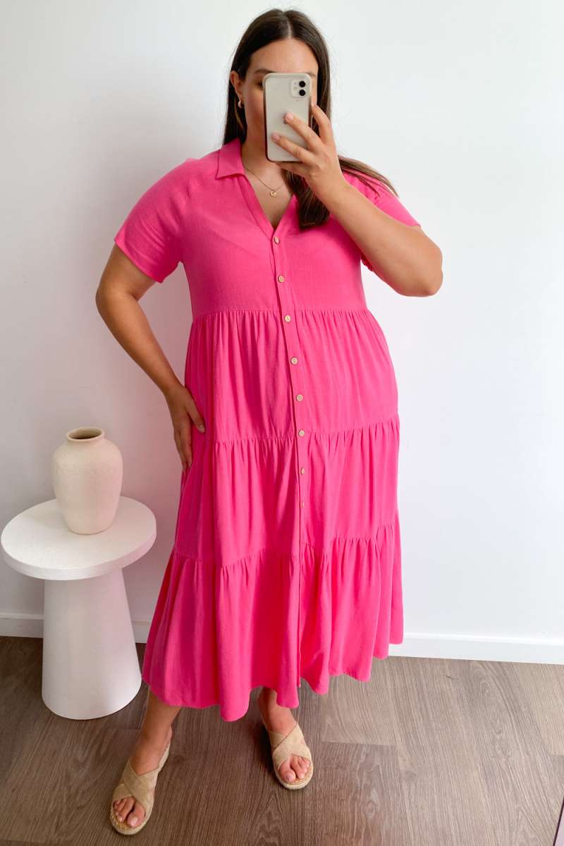 Alyssa Midi Dress - Summer Brights - Image 125