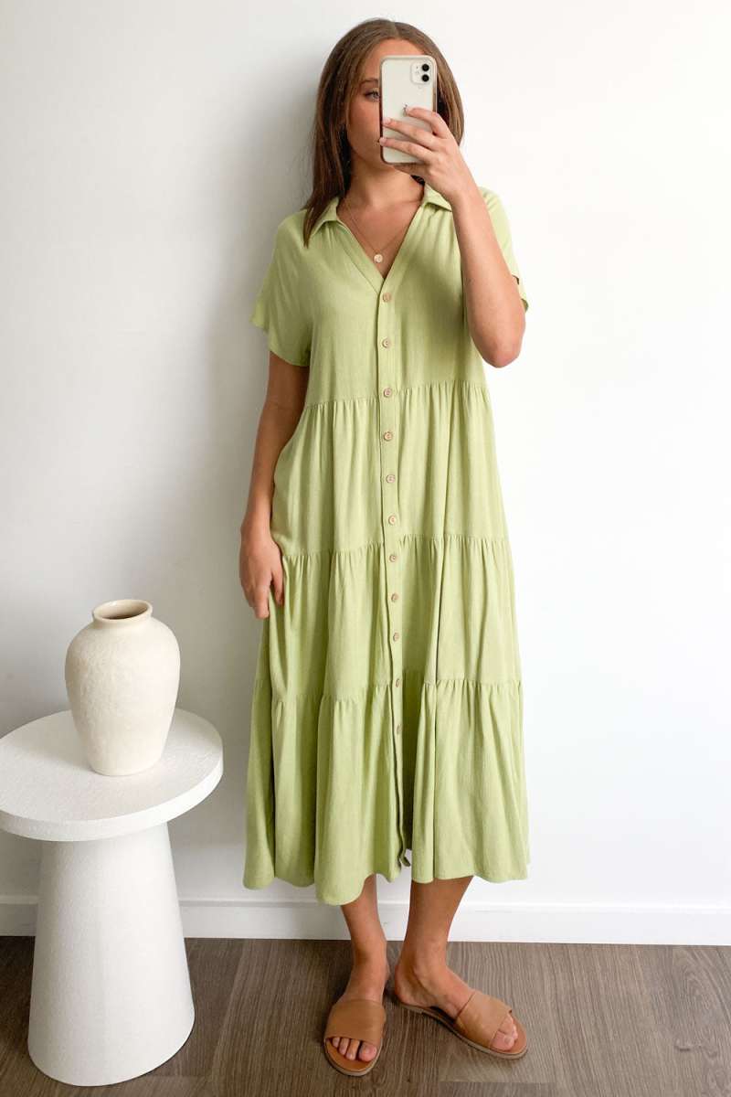 Alyssa Midi Dress - Summer Brights - Image 97