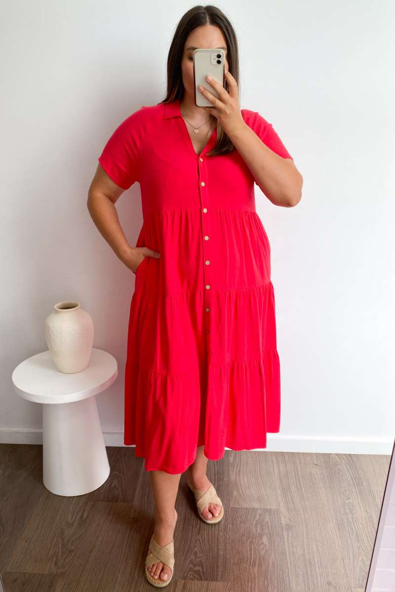 Alyssa Midi Dress - Summer Brights - Image 11
