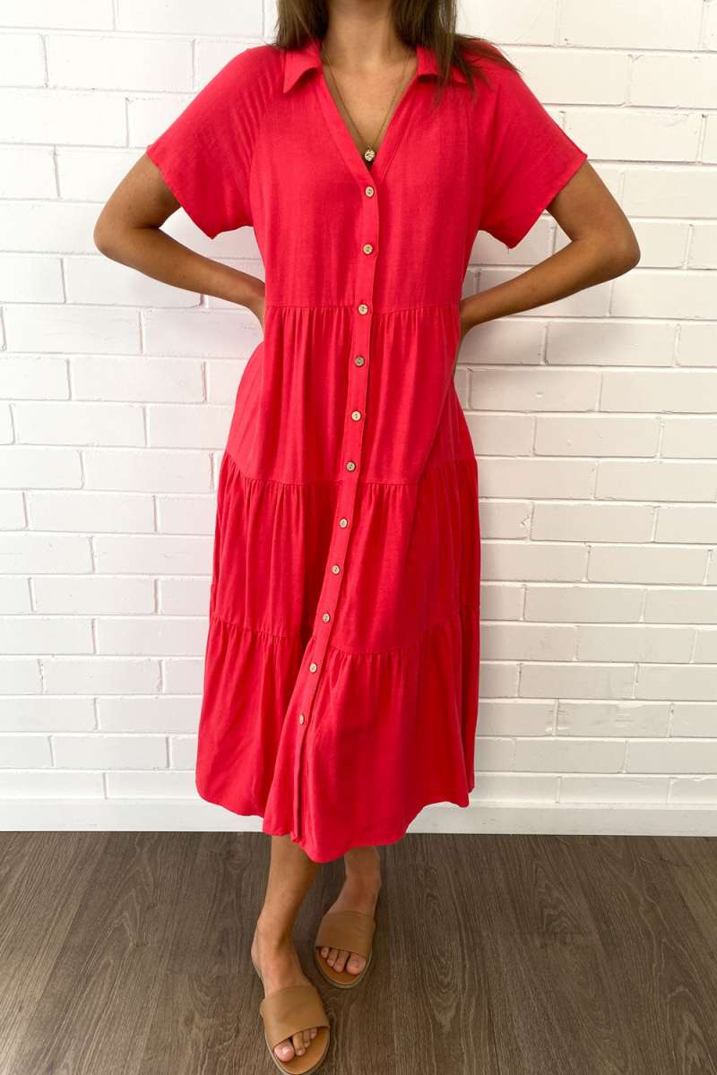 Alyssa Midi Dress - Summer Brights - Image 2