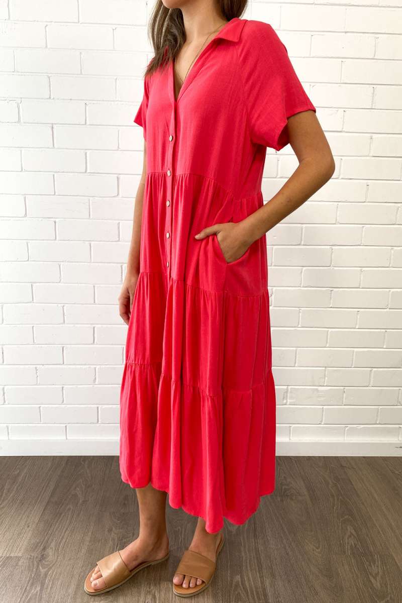 Alyssa Midi Dress - Summer Brights - Image 3