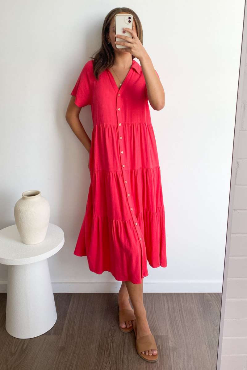 Alyssa Midi Dress - Summer Brights - Image 7