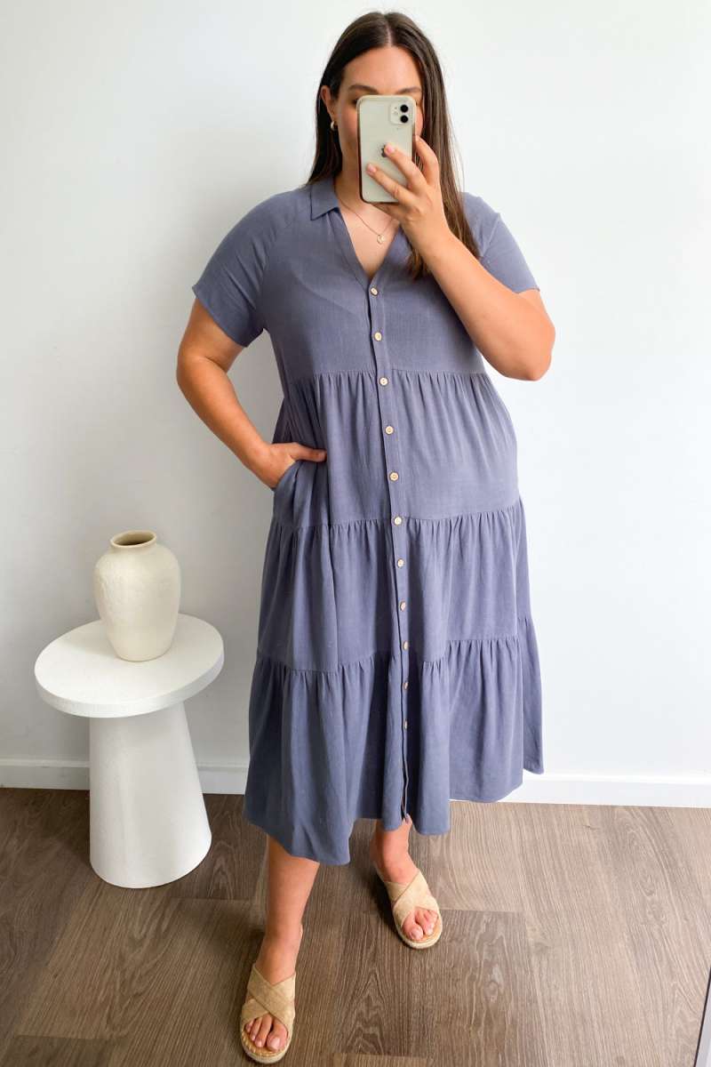 Alyssa Midi Dress - Summer Brights - Image 39