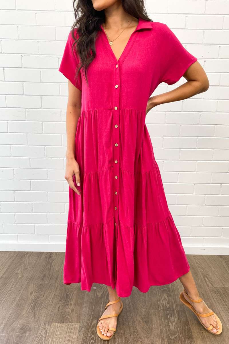 Alyssa Midi Dress - Summer Brights - Image 69