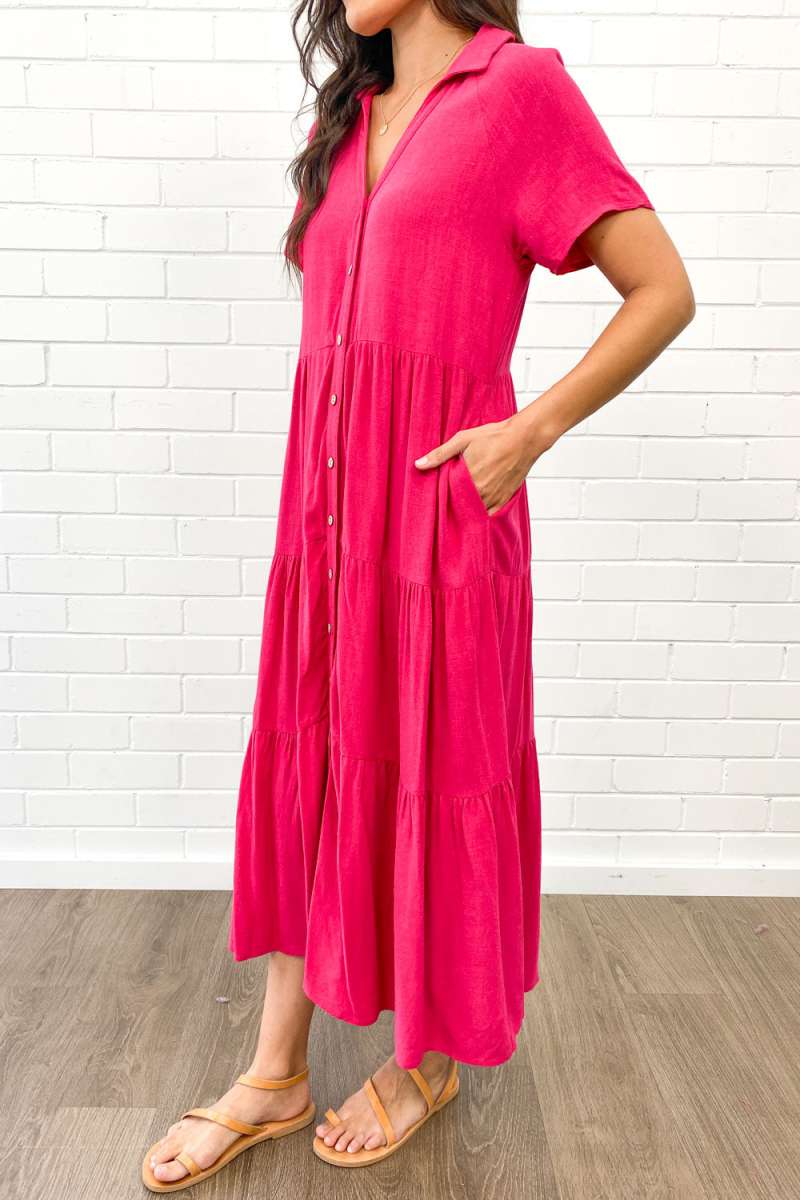 Alyssa Midi Dress - Summer Brights - Image 72