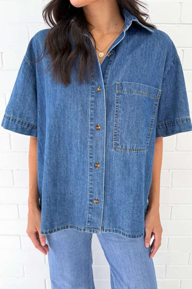 Charlie Denim Shirt - Image 4
