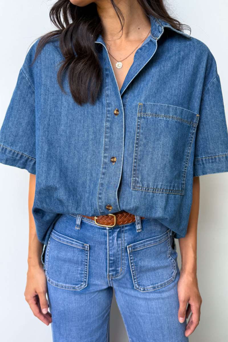 Charlie Denim Shirt - Image 2