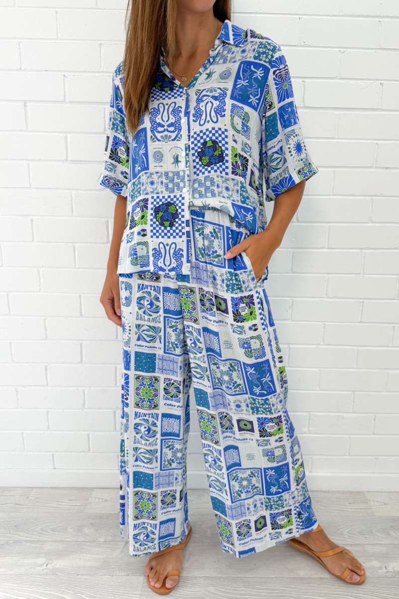 Clarita Shirt & Pants Set - Image 2