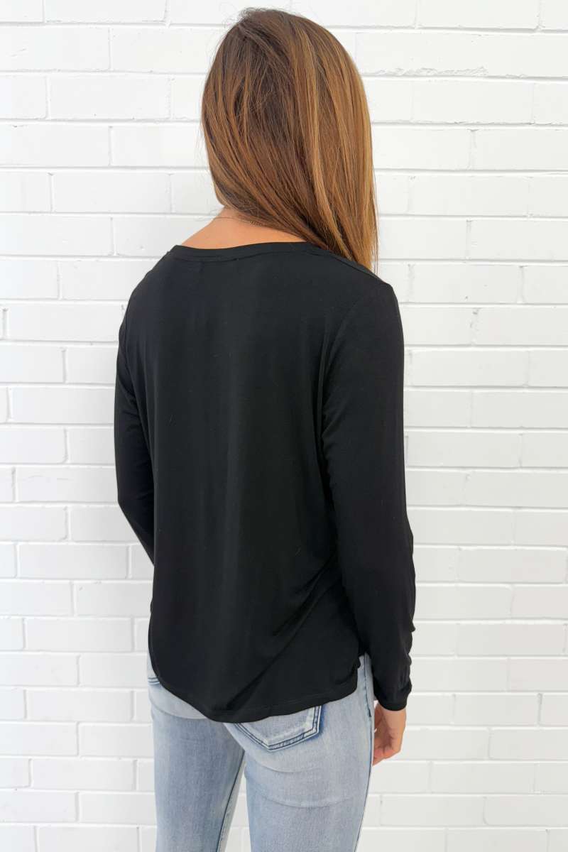 Long Sleeve Everyday Scoop Tee - Image 6