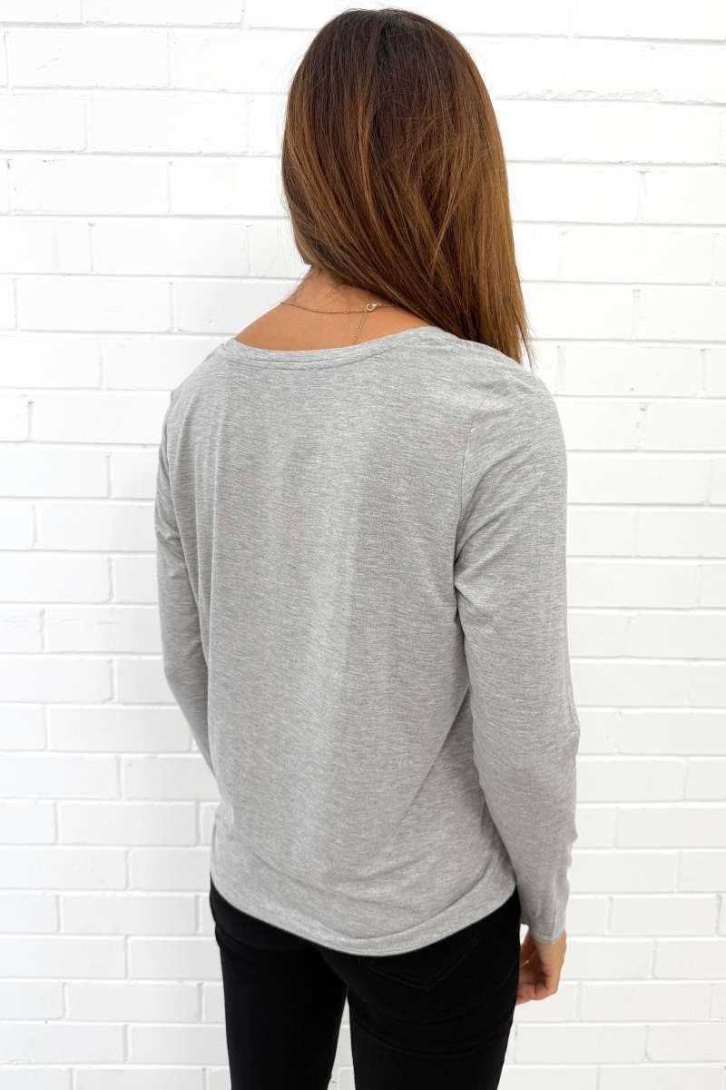 Long Sleeve Everyday Scoop Tee - Image 10