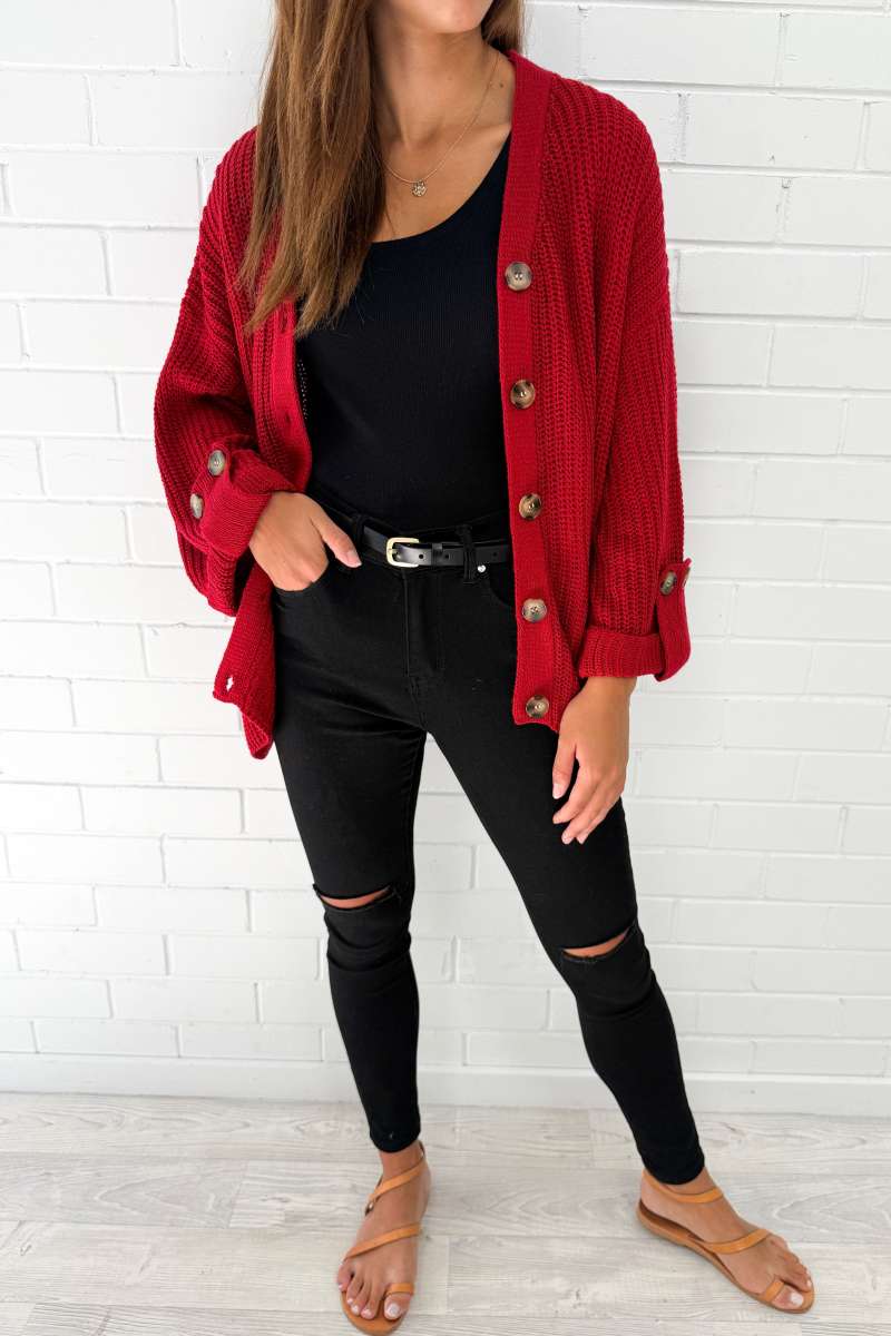 Lou Knitted Cardi - Image 6