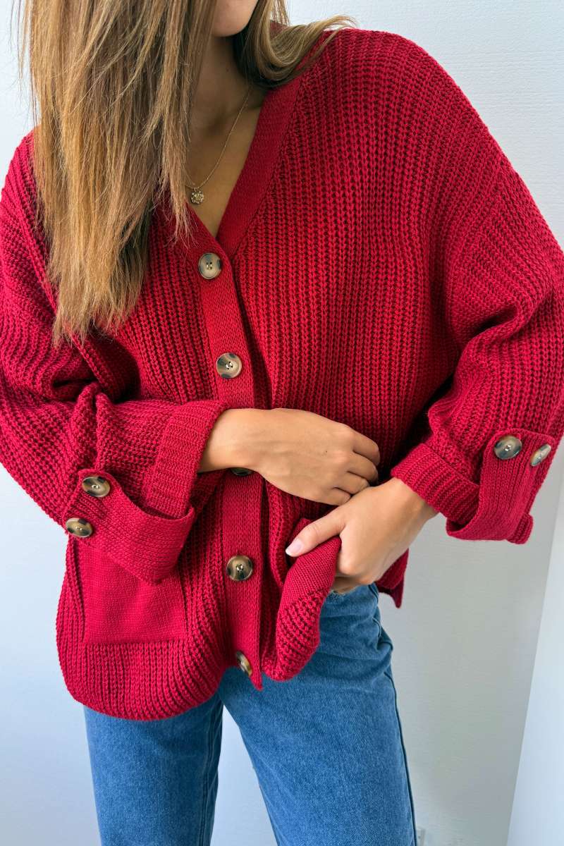 Lou Knitted Cardi - Image 4