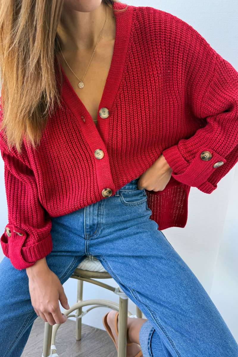 Lou Knitted Cardi - Image 10