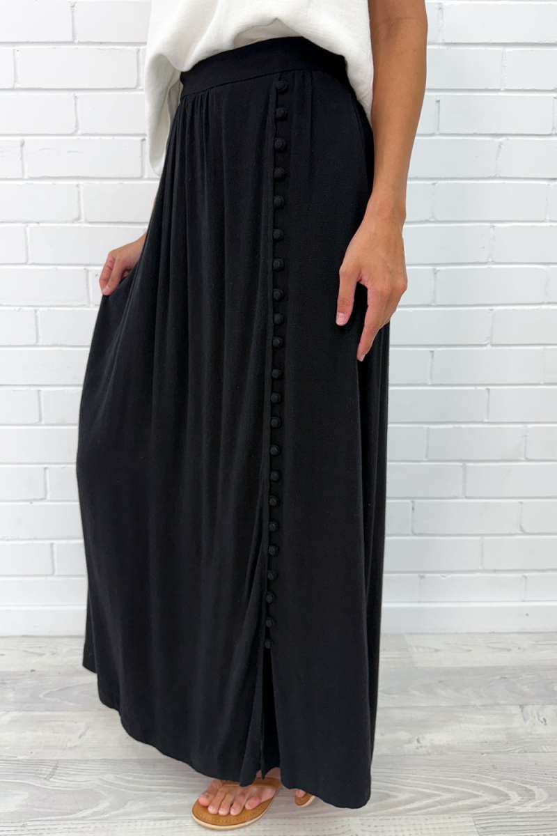 Olivia Linen Maxi Skirt - Image 9