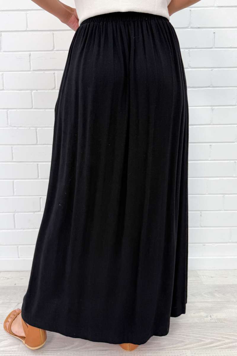 Olivia Linen Maxi Skirt - Image 11
